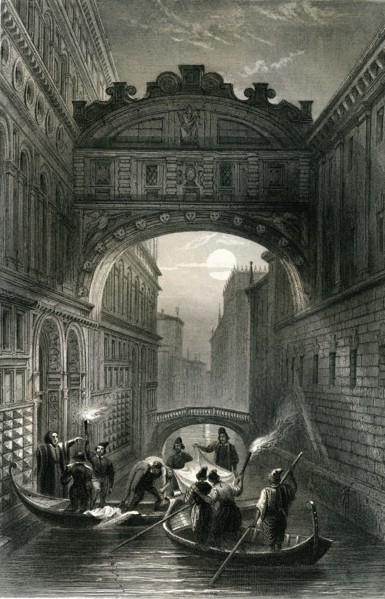 VENISE, le pont des soupirs