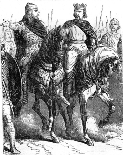Charles Martel et Chilpéric II