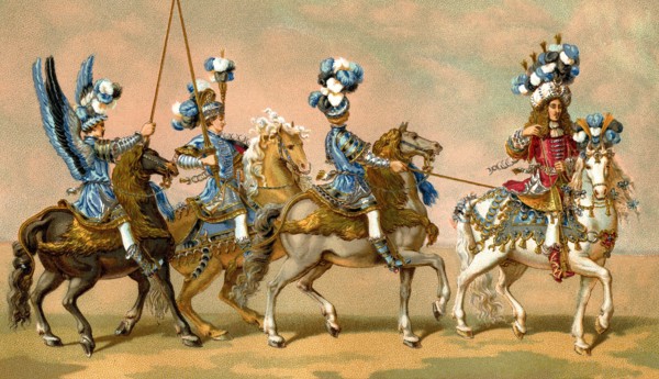 Le Prince de Condé et l'escadron turc