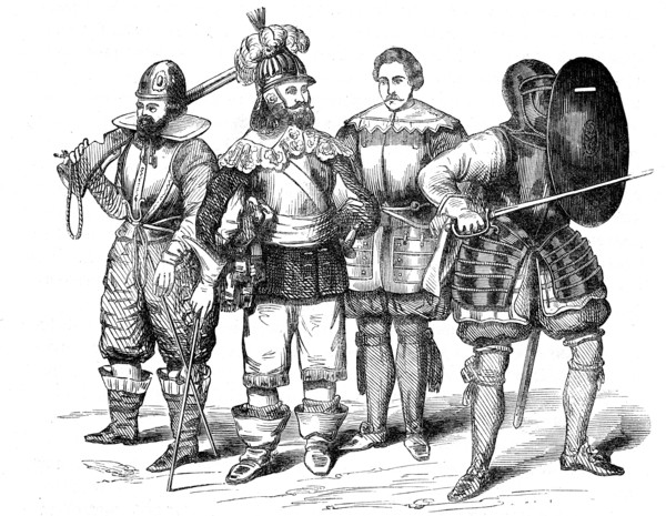 Costumes militaires anglais