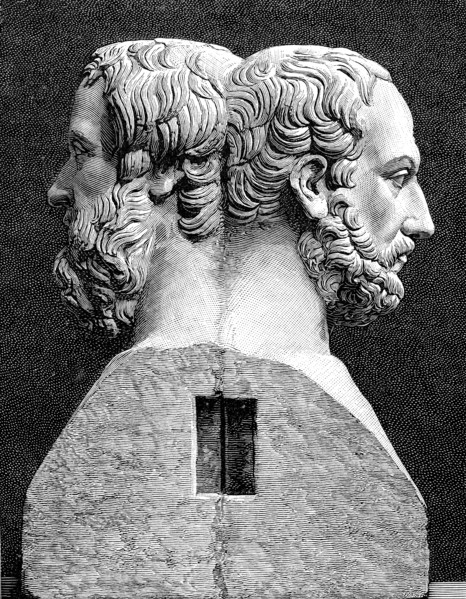 Double buste, Hérodote et Thucydide