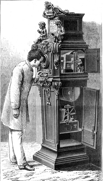 La lanterne magique en 1889