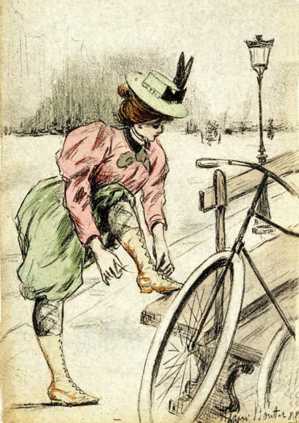 La Parisienne à vélo