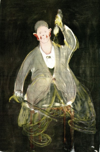 Le clown suisse GROCK par Cappiello