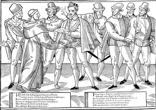 Meurtre d' HENRI III de VALOIS