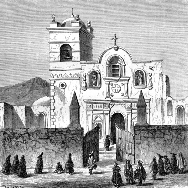 Eglise d' AREQUIPA, PEROU