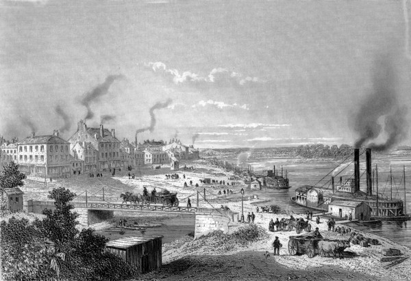 LOUISVILLE, U.S.A, en 1866