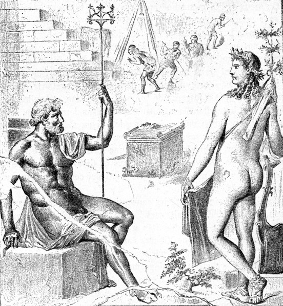 NEPTUNE et APOLLON à Troie