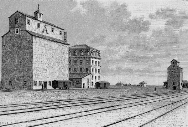 Silos à grain et élévateurs
