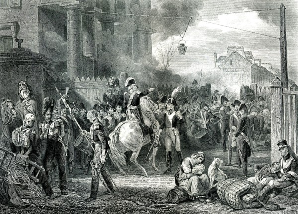 Le Maréchal MONCEY à la Barrière de CLICHY