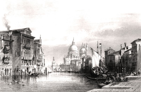 Le Grand Canal à VENISE