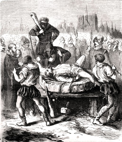 Supplice de Ravaillac par les Jésuites