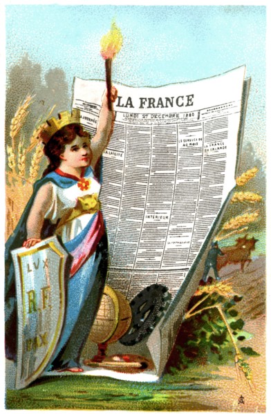 LA FRANCE , journal