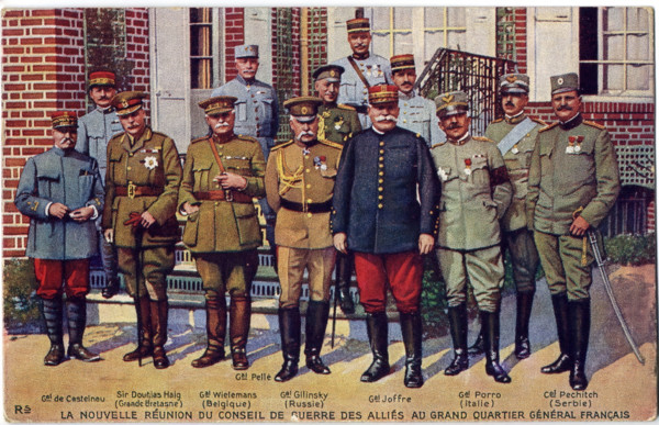 Réunion du Conseil de Guerre des Alliés
