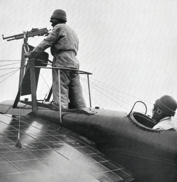 Artillerie aérienne sur aéroplane en 1914-1918