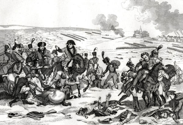 Napoléon à la bataille d'Eylau