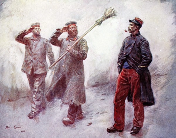Orange, Duties at the German Prisoner of War camp in Dinan in 1915