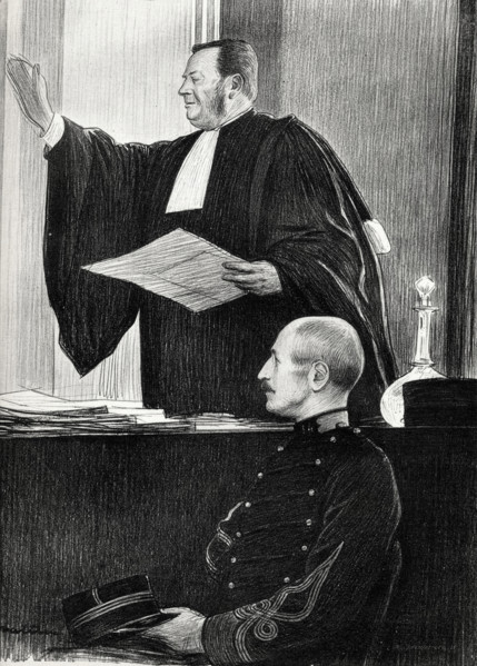 Demange, lawyer for Alfred Dreyfus.