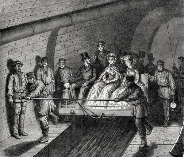 Sewers of Paris.