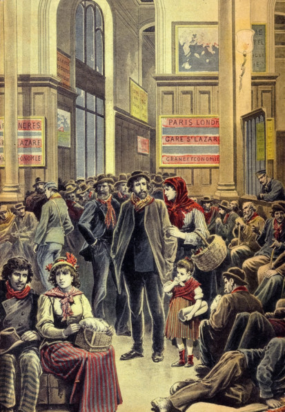 Emigrants italiens.