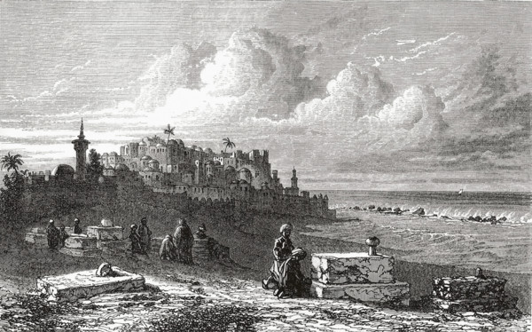 Jaffa, during the Crusade era.