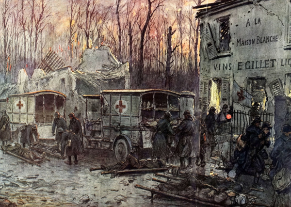 L'automobile pendant la Première Guerre Mondiale.