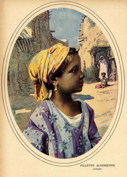 Young Algerian girl.