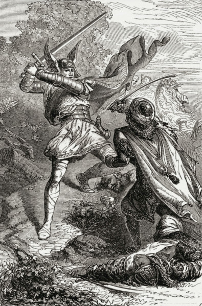 Tancrède et les Sarasins.
