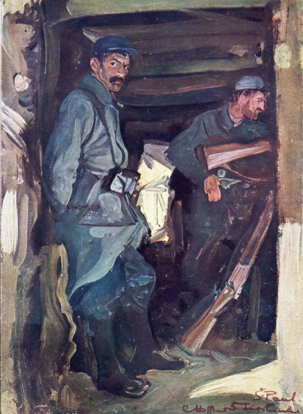Tranchée couverte.