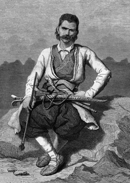 Warrior from the Montenegro