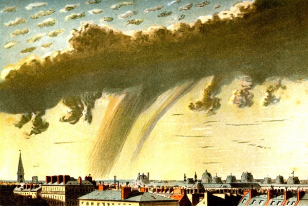 Phénomène de pluie partielle
