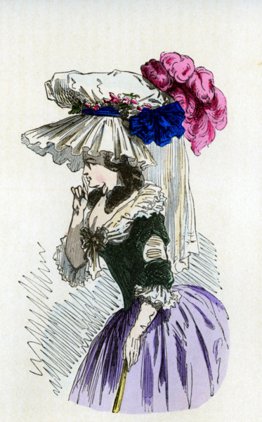 Robe à la TURQUE , grande parure , 1786