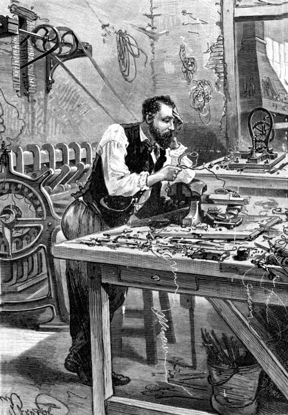 1826-1901, Zenobe Gramme, electrical engineer,improved the dynamo gramme ( induction phenomenon,