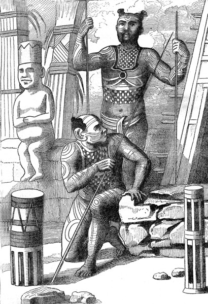 New Zealand natives, 1880