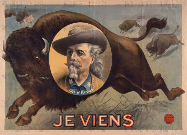 Postcard from Buffalo Bill’s Wild West European tour