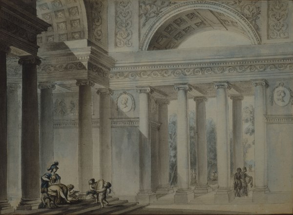 Kléber, Architectural drawing of the School of Fine Arts