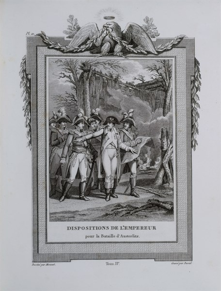 The Emperor getting ready for the Battle of Austerlitz