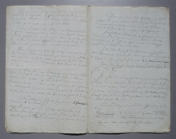 Manuscript, Map of the siege of Toulon (1793)