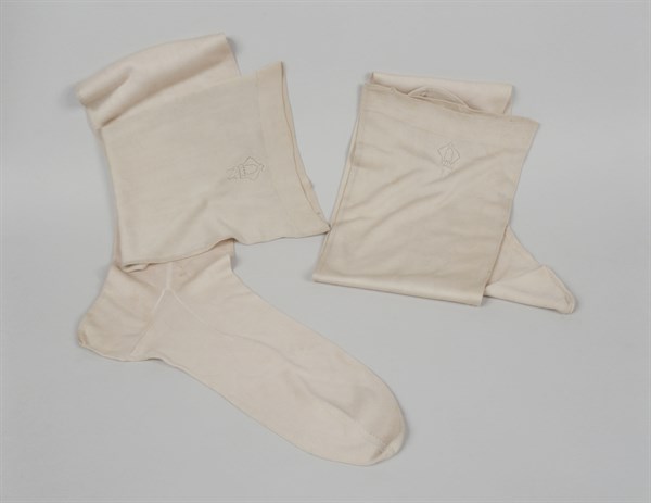 Emperor Napoleon I's pair of stockings on St. Helena