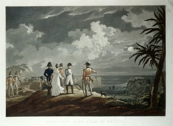 Jazet, Napoléon à Sainte-Hélène