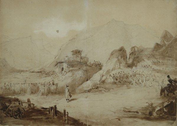 Bellanger, Napoléon devant Grenoble lors des Cent Jours