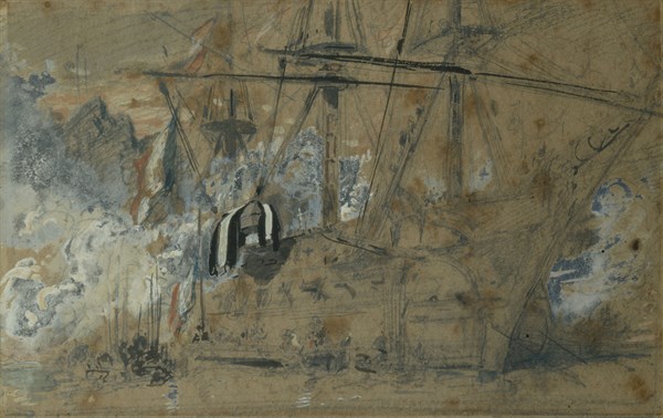 Isabey, Napoleon I's remains transfered aboard the  frigate 'Belle Poule'