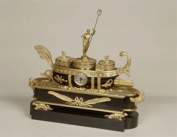 Encrier horloge du prince Murat
