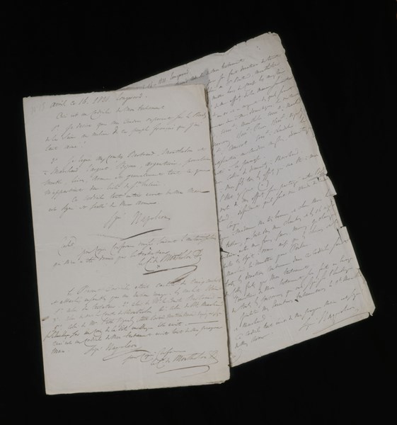 Emperor's second will written by earl of Montholon