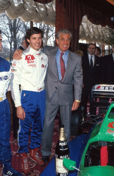 Jean-Paul Belmondo et son fils Paul