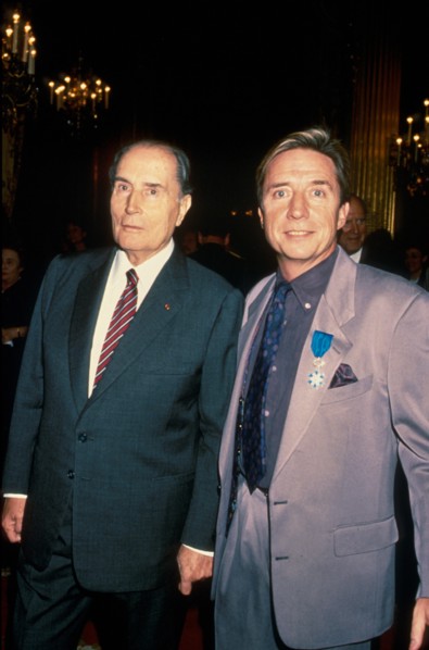 François Mitterrand et Pascal Sevran