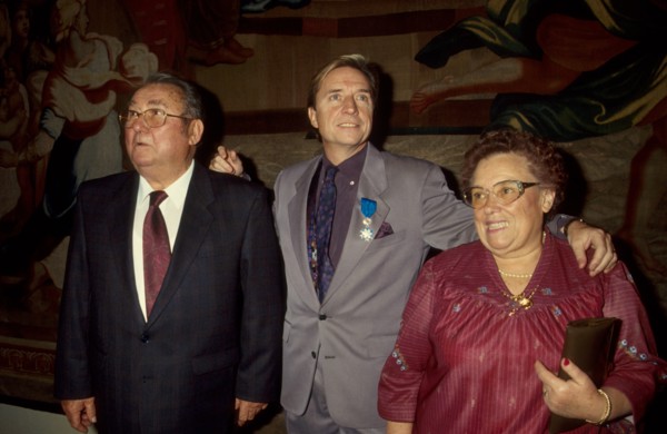 Pascal Sevran et ses parents