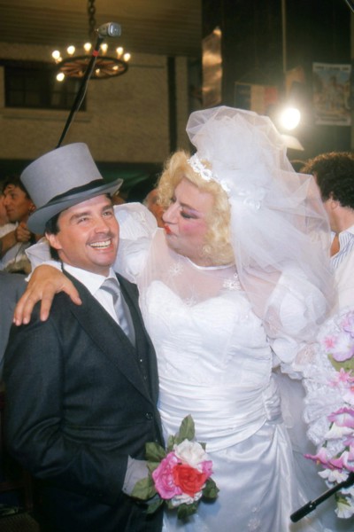 Coluche and Thierry Le Luron's Fake Wedding