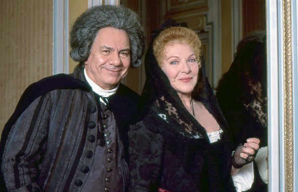 Michel Galabru et Line Renaud, 1989