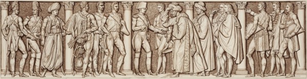Bergeret, Réception de l'Ambassadeur de la Sublime Porte près la cour de Prusse